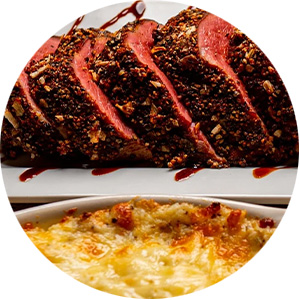 Afbeelding Gourmetschotel Vlees-Vis