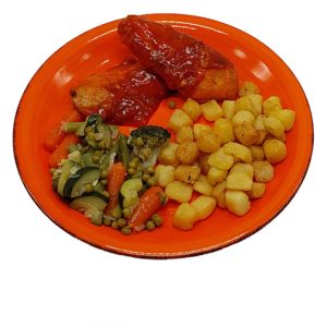 Afbeelding Kipfilet zigeunersaus met Krieltjes en Groentemix